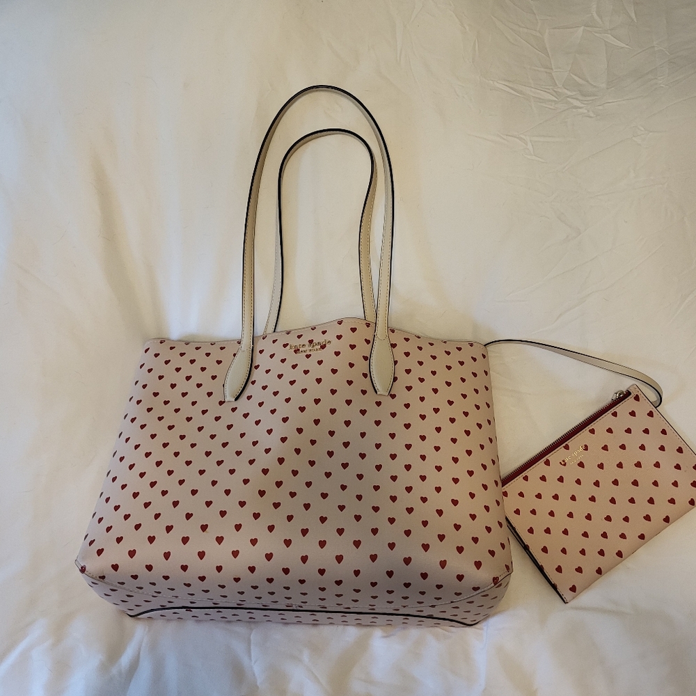 Kate Spade Heart Tote Bag